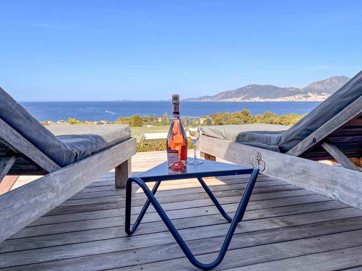 Giulia, Villa D'Exception, Piscine Vue Mer - Porticcio 포르티씨오 외부 사진
